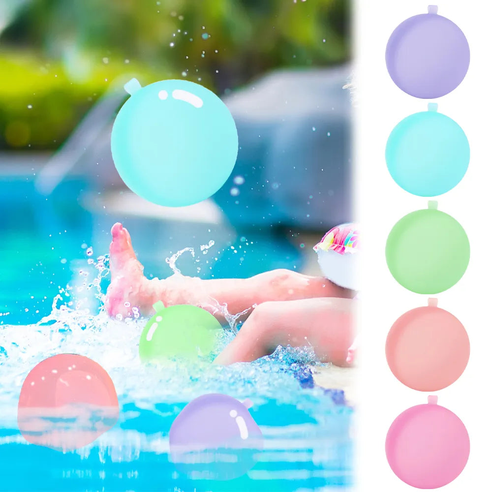 Electro Gadget Hub™ Reusable Water Balloons (12 pcs)