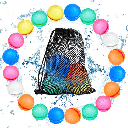 Electro Gadget Hub™ Reusable Water Balloons (12 pcs)