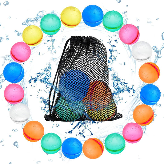 Electro Gadget Hub™ Reusable Water Balloons (12 pcs)